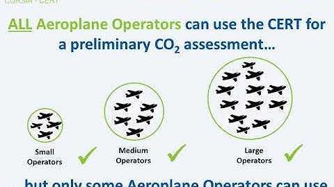 PRESENTATION ON THE ICAO CORSIA CO2 ESTIMATION & REPORTING TOOL (CERT)