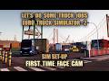 First Face Cam Live 😱 | Subscriber Gifted My Simulator Setup 🚛🔥 | ETS2 Malayalam Live