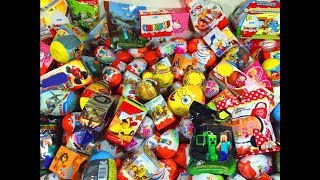 50 Киндер Сюрпризов,Unboxing Kinder Surprise Minecraft,Феи Винкс,Angry Birds,Лунтик,Маша и Медведь 50 Киндер Сюрпризов,Unboxing Kinder Surprise Minecraft,Феи Винкс,Angry Birds,Лунтик,Маша и Медведь