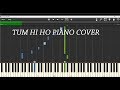 Tum Hi Ho Piano Cover On Synthesia ll Musical Touch (With Free MIDI)