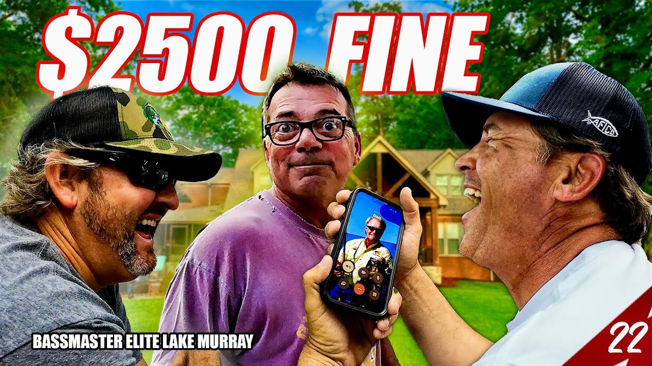 DISQUALIFICATION, Surprise Call to POPS & Fireworks!- Bassmaster Elite Lake Murray(Travel)-UFB S4E22