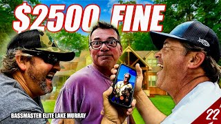 DISQUALIFICATION, Surprise Call to POPS & Fireworks! Bassmaster Elite Lake Murray(Travel)UFB S4E22