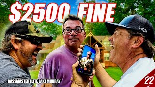 DISQUALIFICATION, Surprise Call to POPS & Fireworks!- Bassmaster Elite Lake Murray(Travel)-UFB S4E22