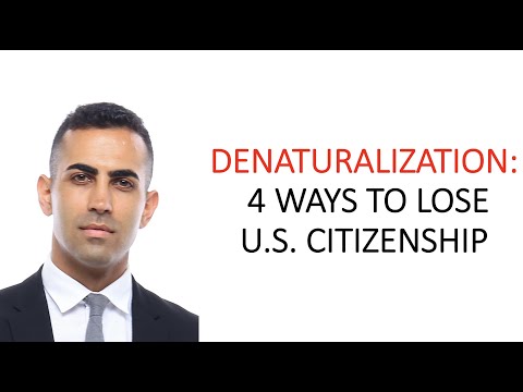 Denaturalization: 4 Reasons Someone Can Lose U.S. Citizenship