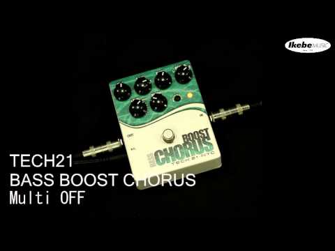 池部楽器店】TECH21 BASS BOOST CHORUS - YouTube