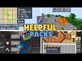 FREE Helpful Bedrock Resource Packs (MCPE, 1.21.90+)