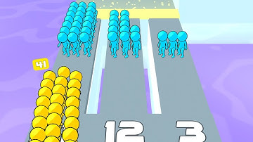 Runner Pusher - All Levels Gameplay (Android IOS)