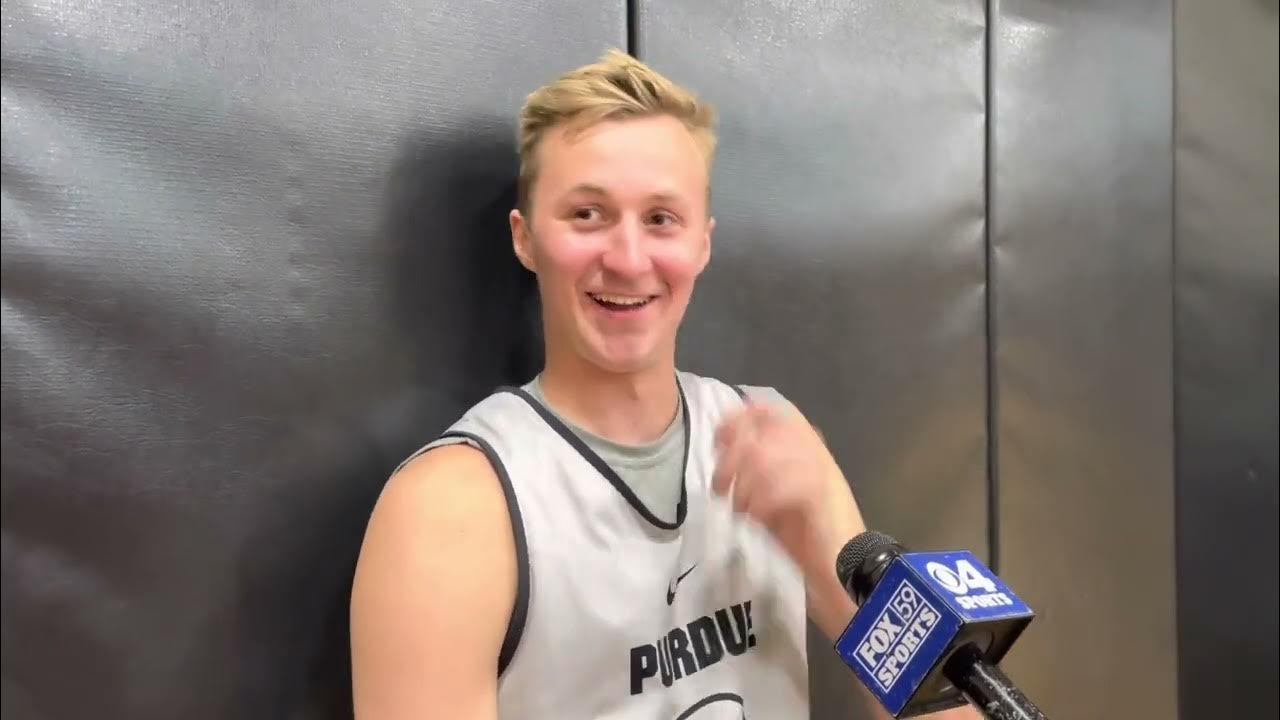 Fletcher Loyer after first summer practice. YouTube