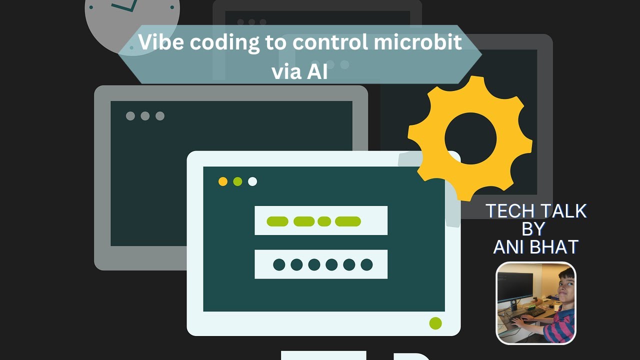 Vibe Coding to control microbit via AI - YouTube