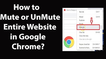 How to Mute or UnMute Entire Website in Google Chrome?