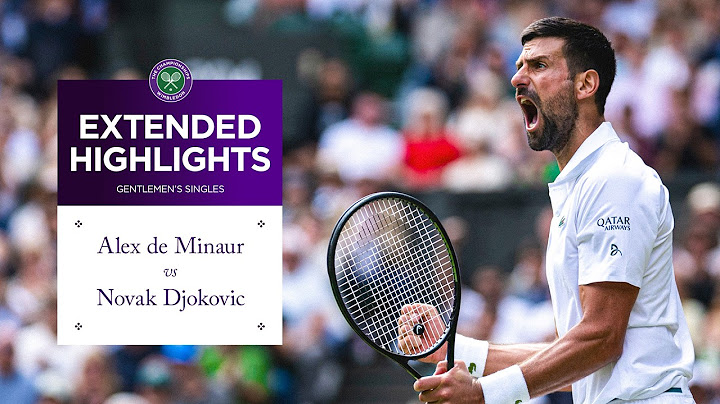 Will Djokovic survive? | Alex de Minaur vs Novak Djokovic | Extended Highlights | Wimbledon 2025