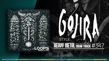 Heavy Metal Drum Track / Gojira Style / 85 bpm