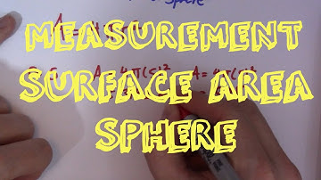 Surface Area of a Sphere