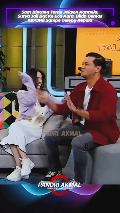 Surya jail bgt 🤣. Amanda udah, Dita udah, skrg Eca Aura. Gimmick baru apa ini Surya 😂 . #talkpod