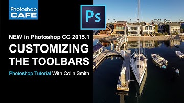 New features of Photoshop CC 2015.1 Custom toolbars Tutorial