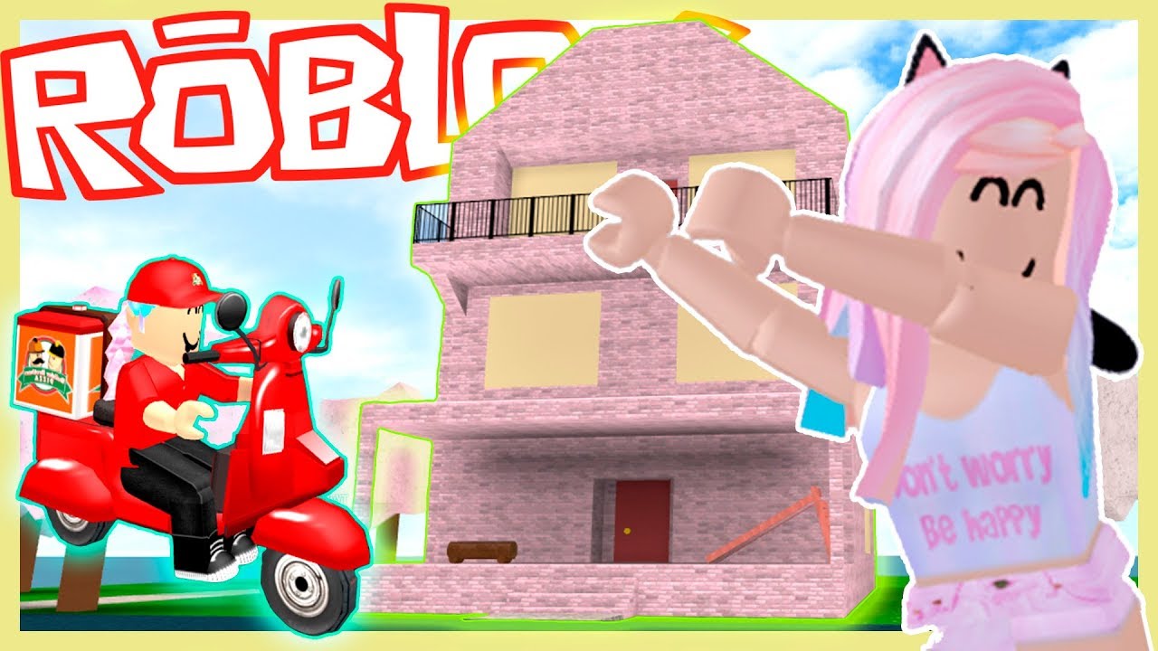 Repartiendo En Moto Y Tenemos Una Super Mansion L Work At A - tenemos mucho trabajo l work at a pizza place l roblox youtube