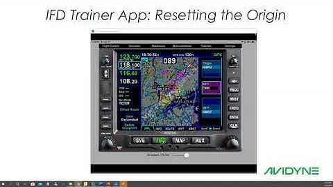 Avidyne IFD Trainer App_ Resetting the Origin