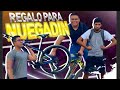 🎁LE REGALO UNA BICICLETA AL NUEGADO SU PRIMERA RODADA🚴