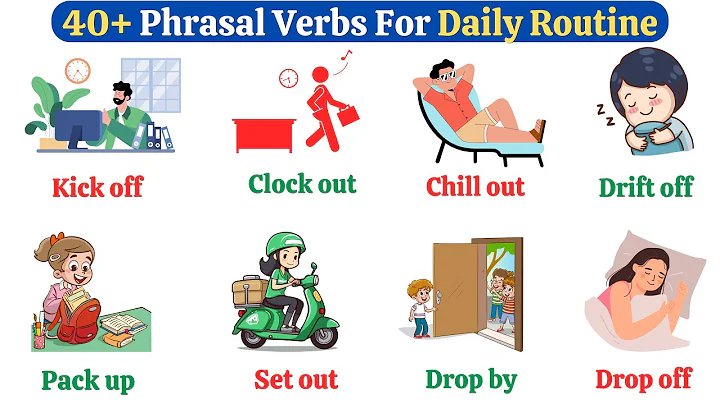 Phrasal Verbs For Talking About Daily Routines - Improve Your English Vocabulary Fast!