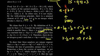 The Division Algorithm