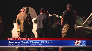 2 killed in head-on, wrong way crash on 95 South