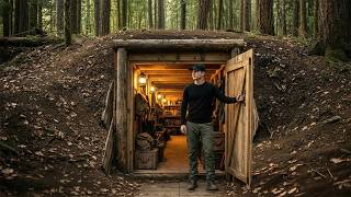 Creating a Secret Underground Bunker in the Forest 🌲 Ultimate Survival Shelter Build