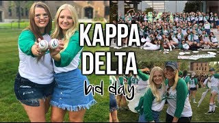 KAPPA DELTA BID DAY 2017! | sorority recruitment weekend