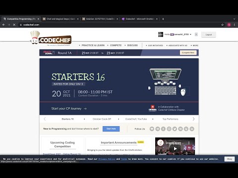 Chef and Magical Steps(CHEFMGX)||Codechef Starters-16||Number theory||Sieve of Eratosthenes.