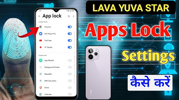 lava yuva star app lock setting | lava yuva star app lock kaise lagaye | app lock setting,