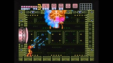 CGR Gameplay - SUPER METROID (SNES) Walkthrough Part 30: Phantoon Boss Battle