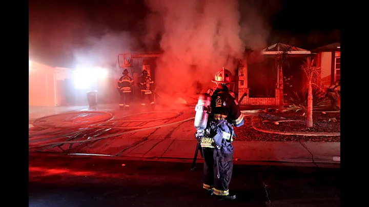 Oakley Garage Fire on Teresa Lane
