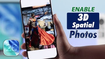 iOS 26: How to Make 3D Photos Using Spatial Photos on iPhone!