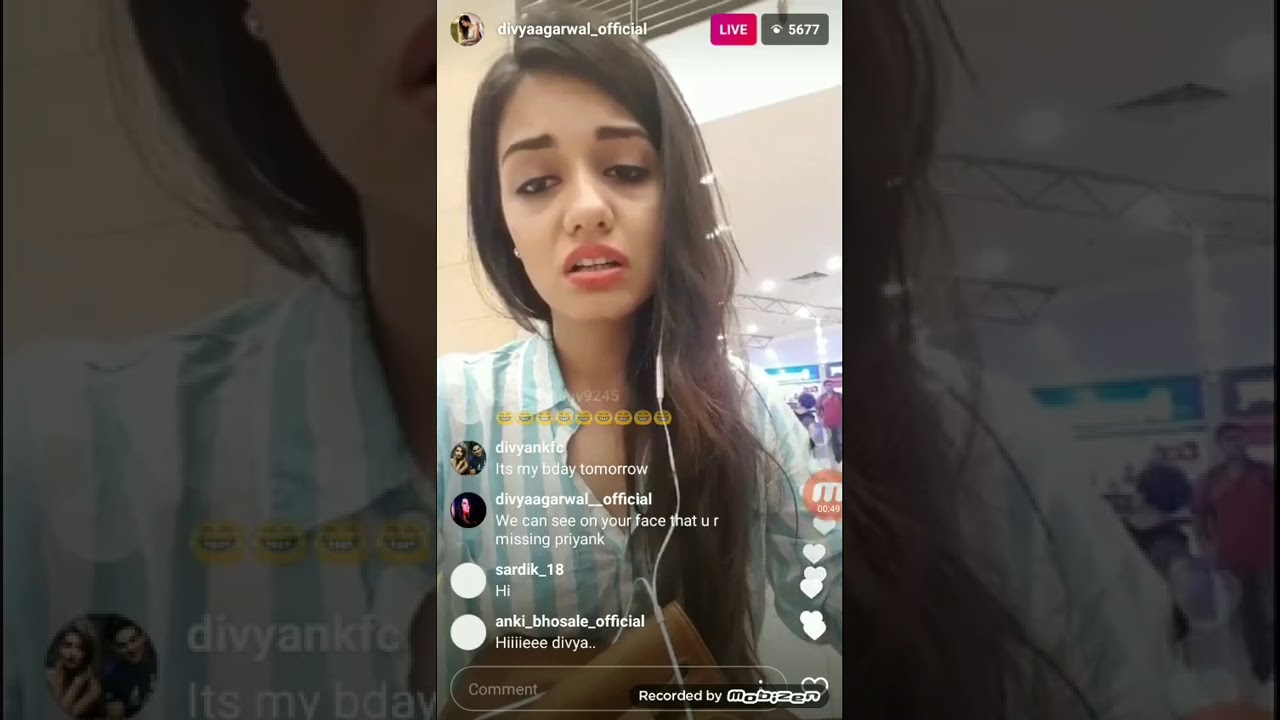 MTV Splitsvilla 10 | Divya Agarwal LIVE On Instagram | Must Watch - YouTube