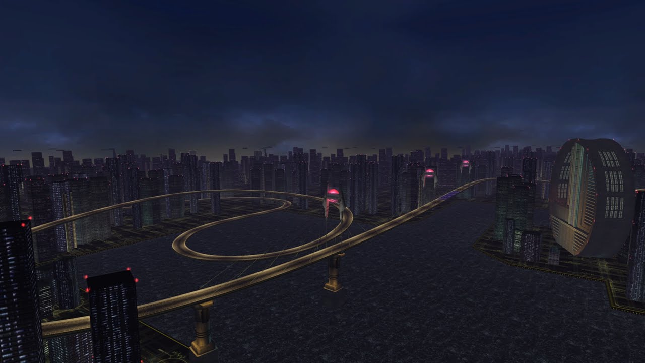 Night of Big Blue (Arcade Version) - F-Zero GX/AX Ambience | 4K