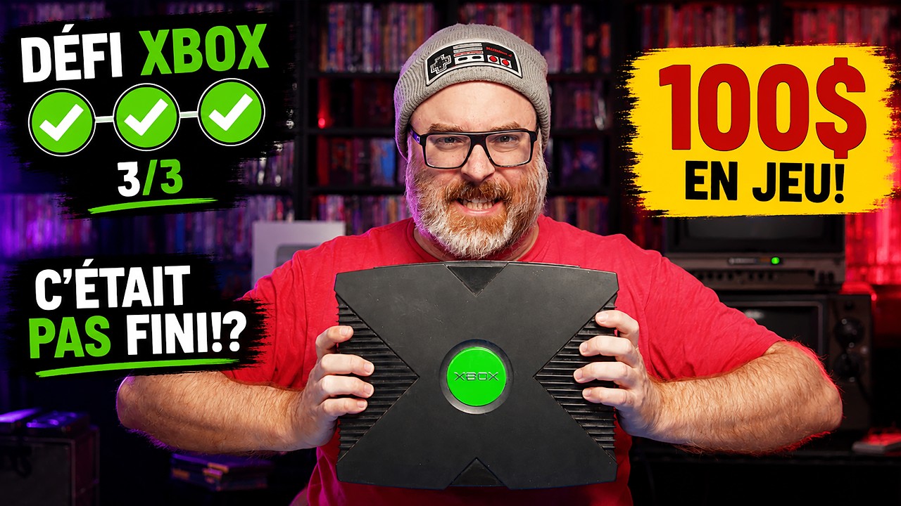 Une SIMPLE courroie… ou presque! (Défi Xbox 3/3)