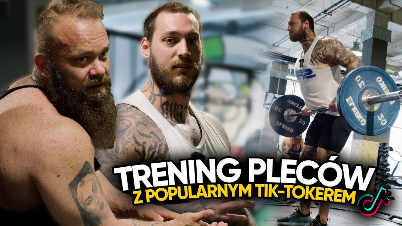 Trening pleców z POPULARNYM TIKTOKEREM 🔥 | Michał Tybora x Michał Daniel