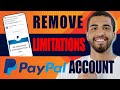 How to Remove Limitations From PayPal Account | PayPal Permanently Limited Account Fixed (2024)