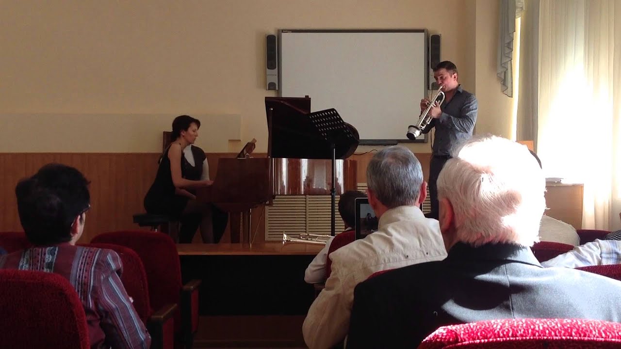 Владислав Лаврик и Инга Тераудс. А.Арутюнян Концерт для трубы с ...