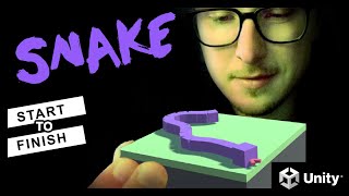 How To Make Snake 3D Game In 5 Steps | Beginner Tutorial In Unity