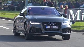 Supercars Accelerating! Audi RS7, Porsche 918, Aventador, Huracan, GT3, RS6, C63