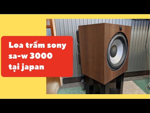 Sony SA-W3000 tại Nhật