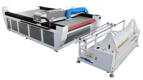 Automatic Feeding Fabric Co2 Laser Cutting Machine with Deviation Correcting