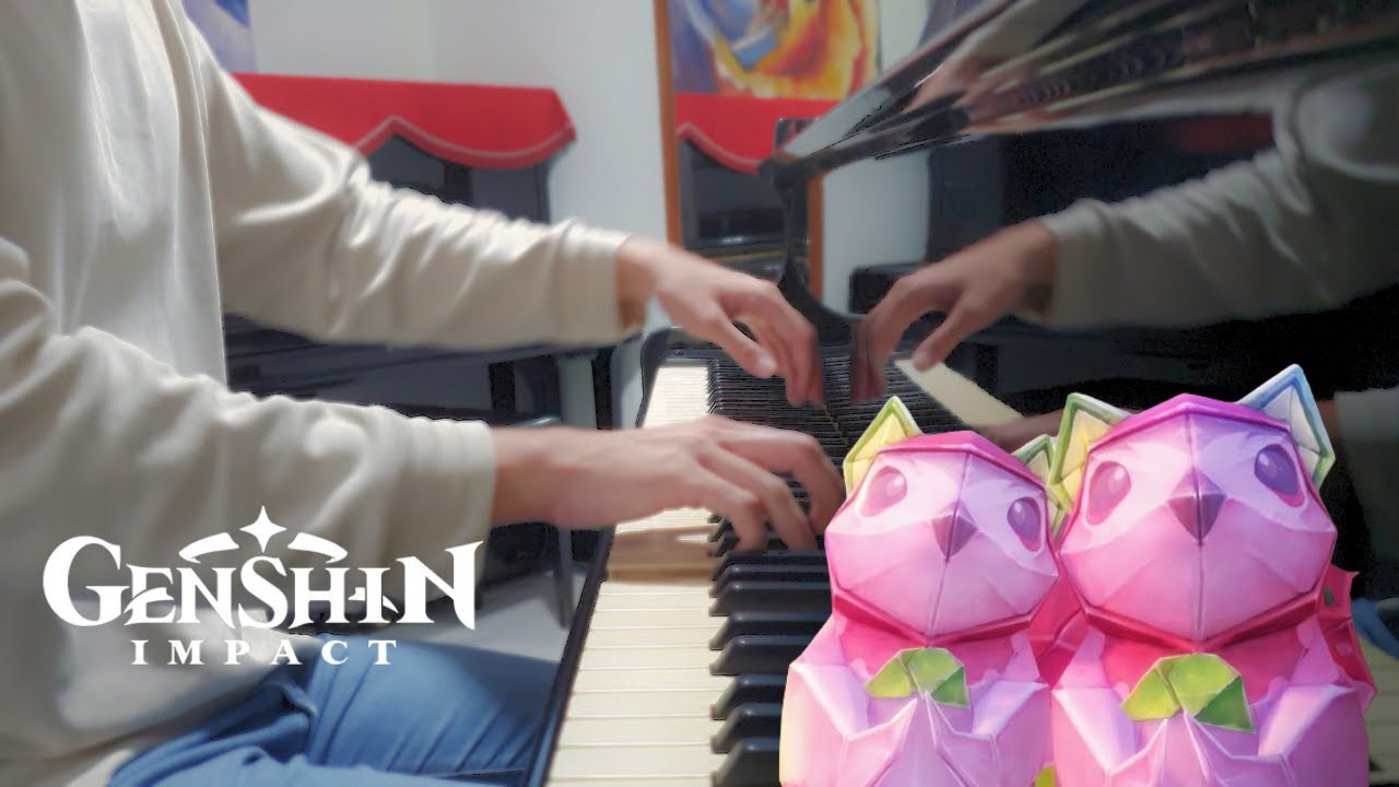 'Morning Song in the Forest' Simulanka OST | Genshin Piano Cover + Sheet