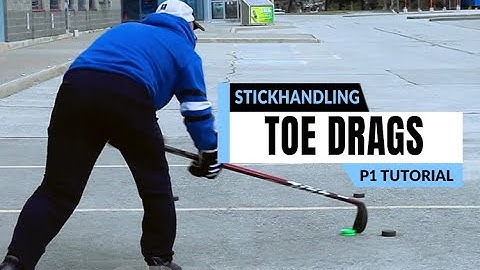 Off-Ice Stickhandling Toe Drag