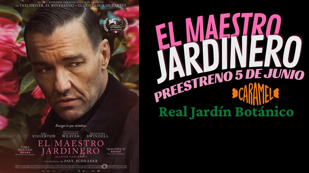 Preestreno de El Maestro Jardinero de Paul Schrader en el Real Jardín ...