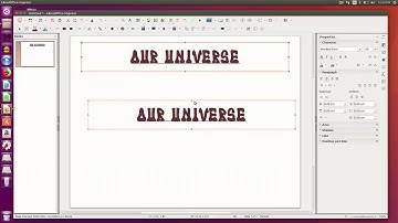 Present ideas using LibreOffice Impress