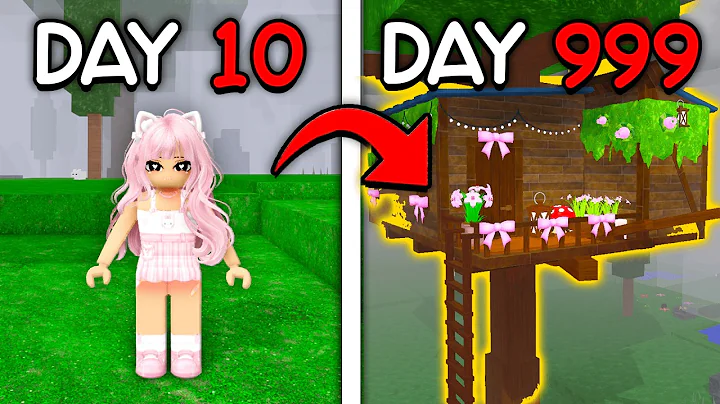 I Built the MOST AESTHETIC TREE HOUSE BASE in 99 Nights in the Forest!