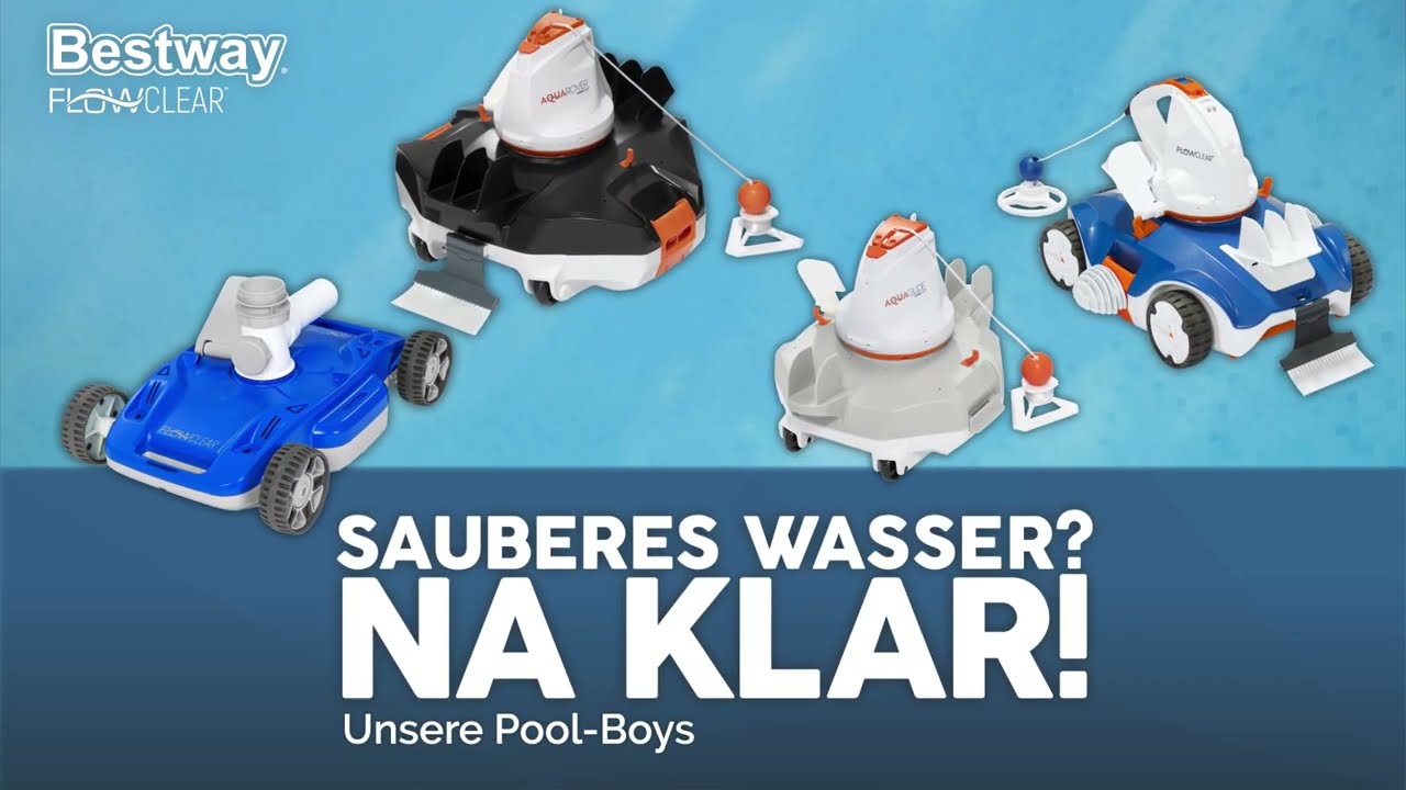 Bestway® YouTube - Flowclear™ Poolroboter