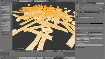 Blender 2.5 Fast and Easy Debris tutorial