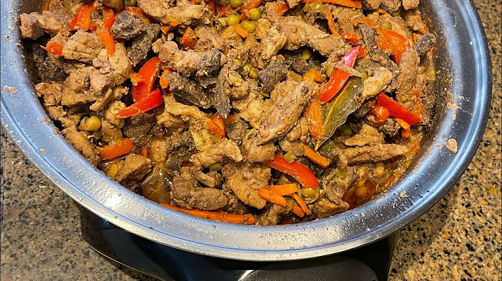 How to cook Pork Igado in Salad Master Skillet pan